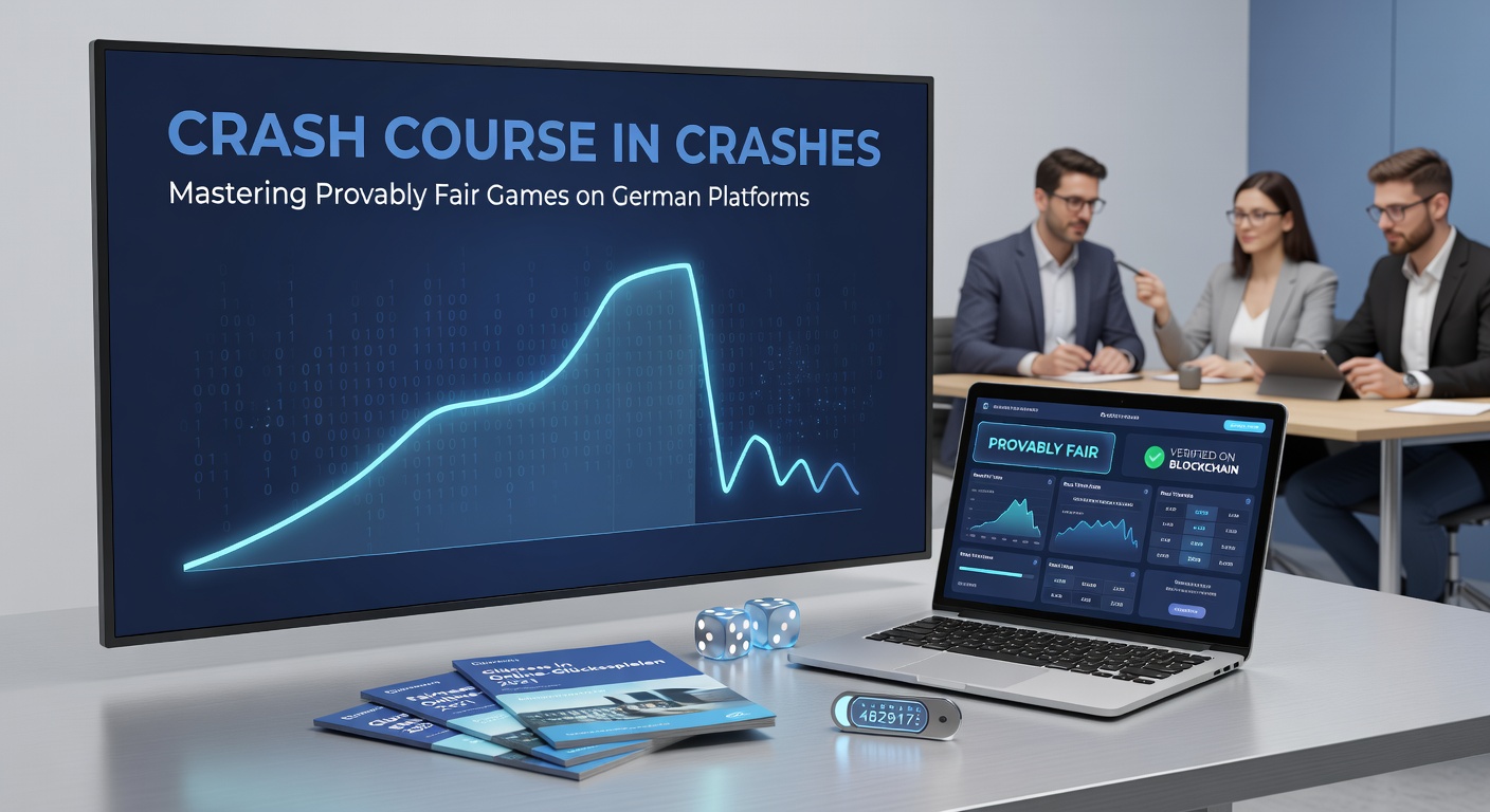 Verifizierungsoberfläche eines provably fair Crash-Spiels mit sichtbaren Seeds und Hash-Werten – essenziell für Spieler auf deutschen Plattformen