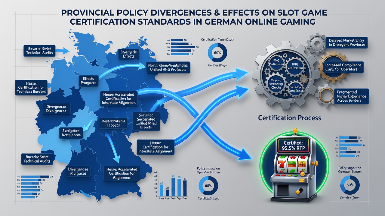 Technische Prüfung von Slot-Spielen unter regionalen Richtlinien